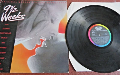 9 1/2 Weeks Original Film Soundtrack           EST 2003         VINYL VG+ - Image 1 of 2