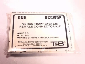 THOMAS BETTS DCCWDF VERSA TRAK SYSTEM BUCHSE STECKER KIT - Bild 1 von 2