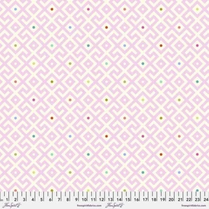 Free Spirit Moon Garden by Tula Pink QBTP010 Dawn Mama Geo SATEEN 108" Wideback - Picture 1 of 1
