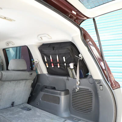 Bolsa de almacenamiento ventana lateral pasajero maletero bolsillo organizador para Honda Pilot 2003-08 Foto 1 de 4