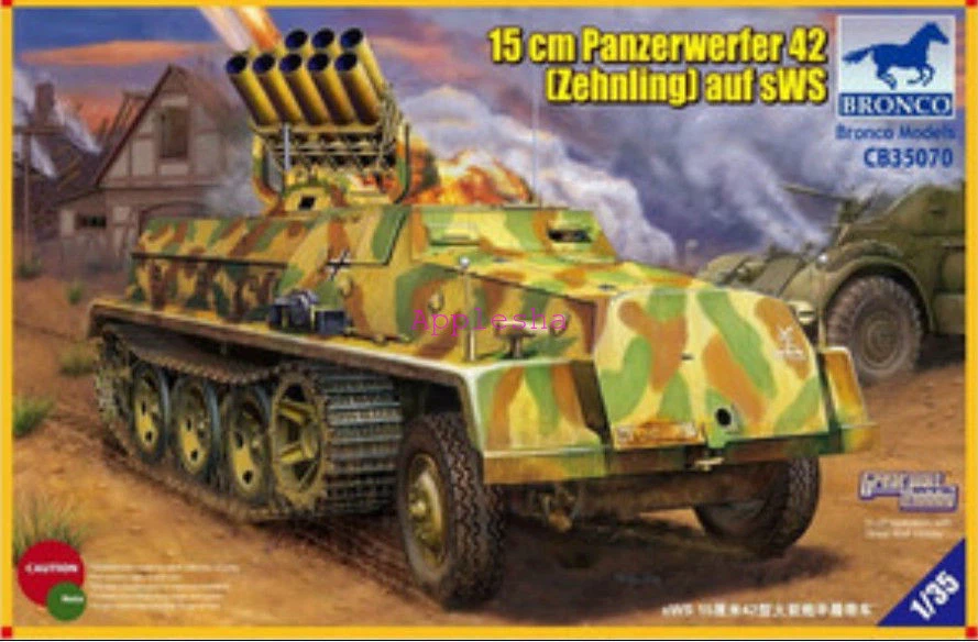 Lanzador blindado Bronco 1/35 35070 15 cm 42 en sWS - Imagen 1 de 1
