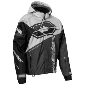 Chaqueta de moto de nieve Castle X Code G3 - plateada/carbón - Imagen 1 de 8