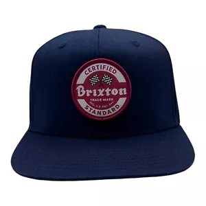 Gorra/gorra ajustable Brixton auténtica con cierre a presión - Imagen 1 de 8