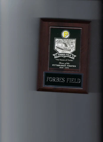FORBES FIELD PLAQUE BASEBALL PITTSBURGH PIRATES MLB STADIUM Cover