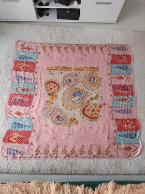 Cartier Multicolor Jewellery Necklace Print Silk Square Scarf Shawl Wrap Pink - Image 1 of 4