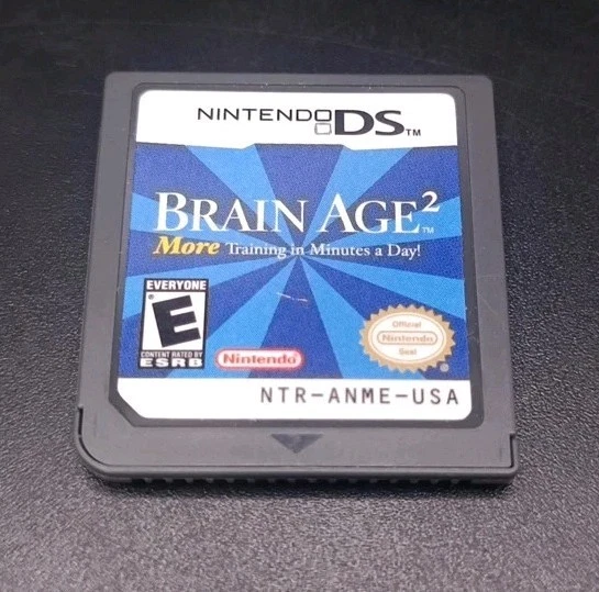Brain Age 2 More Training In Minutes A Day (Nintendo DS Cartridge Only - Image 1 of 1