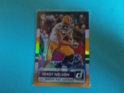 Green Bay Packers Jordy  Nelson 2015 Donruss Press Proof Purple serial numbered - Image 1 of 2
