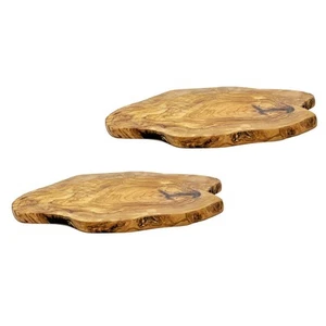 Olive Wood Trivets Kitchen Dining Table Heat Damage Worktop Protector Base Stand - Picture 1 of 7