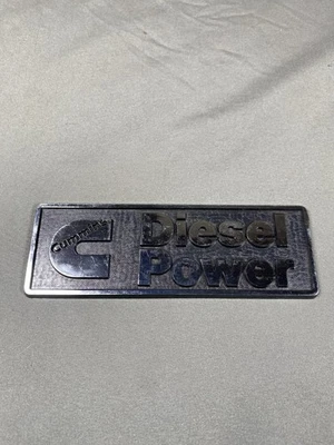 DODGE RAM FORD CHEVY GMC CUMMINS DIESEL POWER BADGE PLASTIC EMBLEM - Изображение 1 из 4