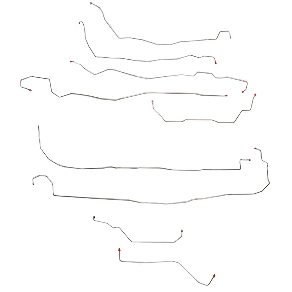 Kit completo de línea de freno para Hummer H2 2003-2007 acero CBK0003OM Foto 1 de 4