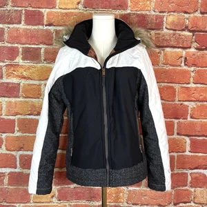 BODY GLOVE Damen Mantel Parka Gr. Small Kunstfell Kapuze Ski Snowboard Winter - Bild 1 von 12