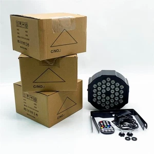 UKing 4PCS LED Foco Batería, RGB 36 LED Par Recargable Luz de Escenario, Fiesta - Imagen 1 de 8