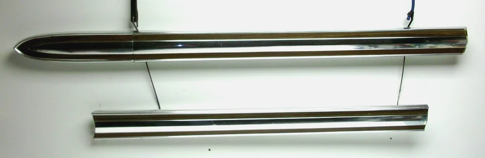 1970 1972 Ford F100 F250 RANGER XLT LH FENDER & DOOR WIDE UPPER WOODGRAIN TRIM - Изображение 1 из 4