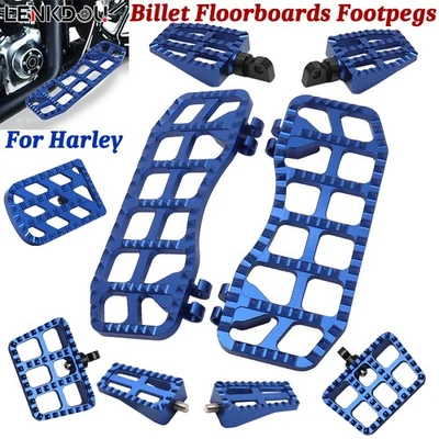 Clavijas de pie clavijas de freno cubierta tablero de piso para Harley Touring Street King Glide Foto 1 de 4