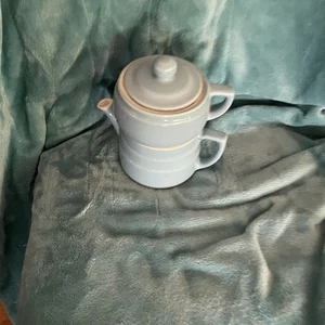 Vintage Coorsite Pottery Tea Coffee Drip Pot Robins Egg Blue #846 - Picture 1 of 6