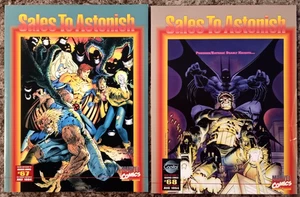 Vintage Marvel Comics Sales to Astonish Catalog to Advance Comics #67 & 68- 1994 - Picture 1 of 4