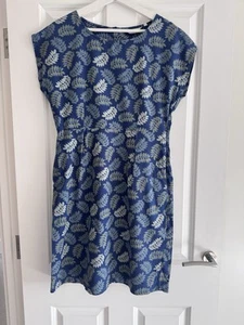 Seasalt Quay Cellars Dress 100% Cotton with Pockets Size 12 - Picture 1 of 6