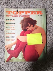 TOPPER Magazine (June 1967) JUNE PALMER Margit Stein Weegee Vintage Pinup Girlie - Picture 1 of 4