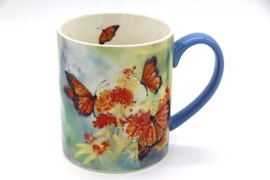 Lang Majestic Monarchs Butterflies Coffee Mug Susan Winget Artwork Flowers 14 oz - Picture 1 of 10