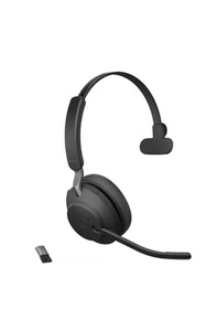 Jabra Evolve2 65 Mono Wireless Bluetooth Headset MS Teams USB-A Black - Picture 1 of 6