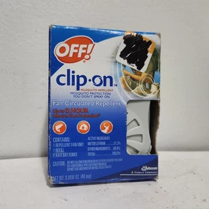OFF! Clip-On Mosquito Repellent Fan Circulated Repellent NEW Sealed Package - Picture 1 of 2