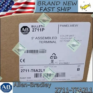 Allen Bradley 2711-T5A2L1 PanelView 550 Touch Panel SER B US Stock - Picture 1 of 5