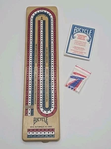 Bicicletta pieghevole viaggio cribbage pista tavola e bici cribbage regole e pioli - Foto 1 di 12