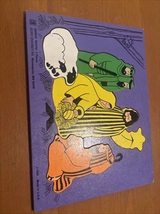 Vintage RARO JUDY 1980 Puzzle in legno NATIVITÀ J068020 OTTIME CONDIZIONI FS - Foto 1 di 8