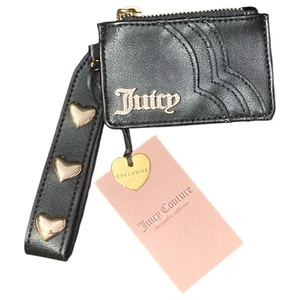 NEU $35 Juicy Couture Starstruck längliches Kartenetui - schwarze Farbe - Bild 1 von 3