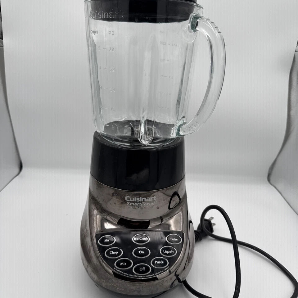 Cuisinart Smart Power 7 Speed Electronic Blender Chrome 120V 60Hz 350W SPB-7 TX - image 1 of 4