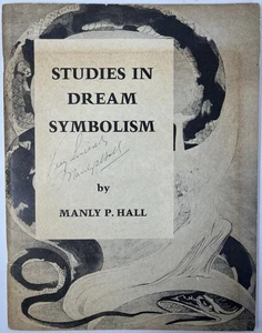 SIGNIERTES Studien in Dream Symbolism von Manly P. Hall 1965 Taschenbuch - Bild 1 von 12