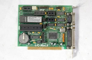 Vintage AST I/O Mini serial parallel game clock calendar card 8 bit ISA ISAB53 - Picture 1 of 3