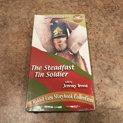 The Steadfast Tin Soldier Told By Jeremy Irons - Rabbit Ear Storybook VHS Rare - Image 1 of 4
