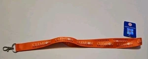 NCAA Clemson Tigers leichtes Schlüsselband Schlüsselclip lizenziert neu - Bild 1 von 3