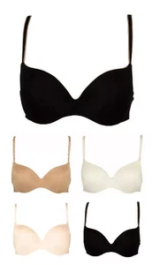 NUEVO CON ETIQUETAS CHANTELLE Sujetador Preformado Ligeramente Acolchado con Aros 1115 TALLAS Y COLORES - Imagen 1 de 9