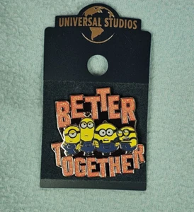 Minions Pin Better Together Universal Studios Despicable Me - Picture 1 of 2