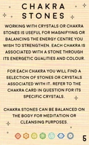 Chakra Spiritual Healing Card Meditation - Picture 1 of 2