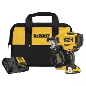 Kit de clavadora para techos DeWALT 20V 15 grados bobina inalámbrica de iones de litio DCN45RND1 - Imagen 1 de 8