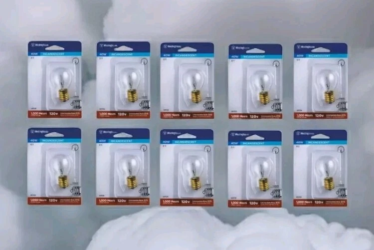 10 pack WESTINGHOUSE Light Bulb 40 Watts S11 Intermediate Base 03729 - Image 1 of 1