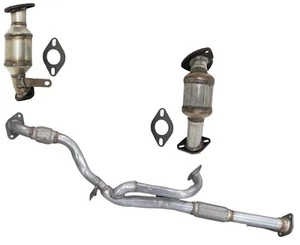 2009-2010 Saturn Outlook 3.6L Both Catalytic Converters Front & Flex Pipe - Picture 1 of 1