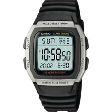 Casio Men's Black Resin Strap Watch W-96H-1AVES - 4971850437246 - RRP £29.90