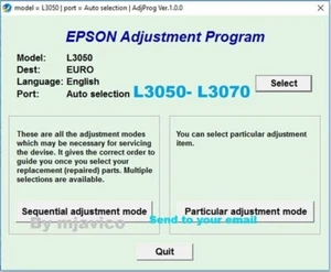Reset Epson L3050, L3070✅Waste ink pad counter reset 100%🔥for 1Pc, email⭐⭐⭐⭐⭐ - Bild 1 von 5