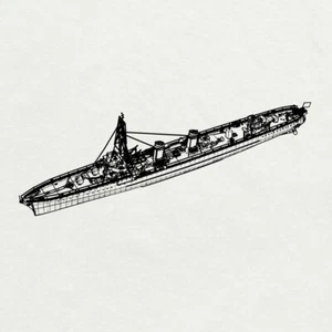 SSMODEL 1/350 Model Kit Jaguar-Class,French Destroyer Leopard, 1942 Full Hull - Picture 1 of 3
