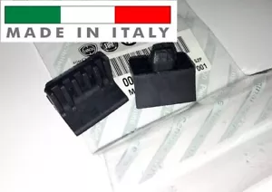 GOMMINO BATTUTA MENSOLA FIAT GRANDE PUNTO COLORE NERO ANTIVIBRANTE COPPIA 2 PZ - Foto 1 di 3