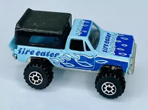 Road Champs GMC High Roller 4x4 Mauler - Fire Eater Blue Flames - Rare - Picture 1 of 7