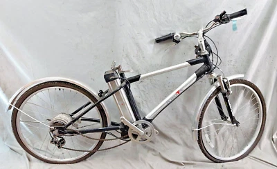 2020 R. Martin Hybrid E-Bike Bike X-Small 6 Speed Fenders Silver Fast US Shipper - Image 1 of 4