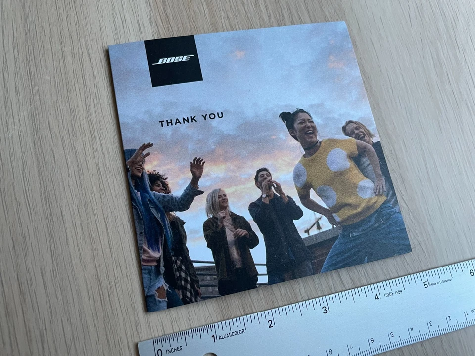 BOSE Thank you Brochure Products support - Image 1 of 4