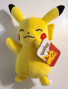 Pokemon Pikachu Blinking 8" Plush Jazwares, NWT - Picture 1 of 3