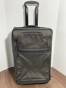 TUMI Alpha G4 2-Rollen 22" erweiterbarer Kurzreisekoffer 22922B4 braun schwarz - Bild 1 von 21