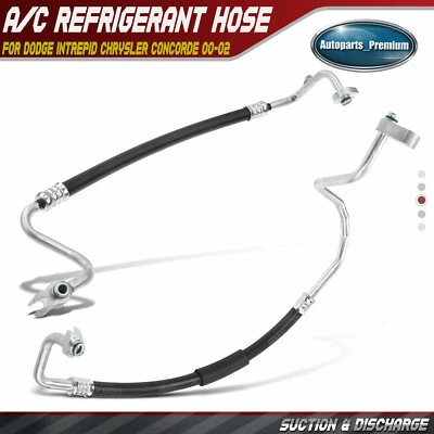 Manguera de refrigerante de aire acondicionado para Dodge Intrepid Chrysler Concorde 00-02 V6 3,2 L V6 3,5 L Foto 1 de 4